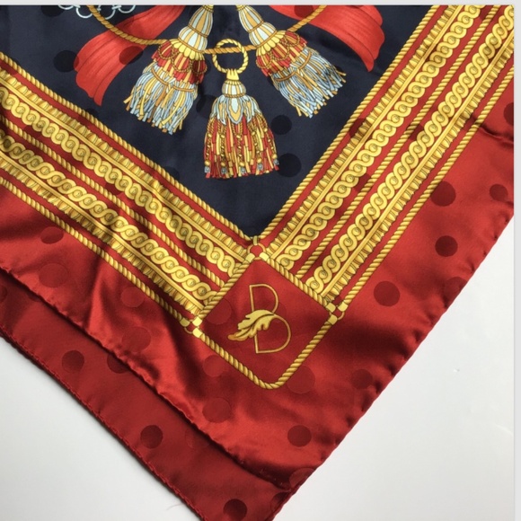 Basile hand rolled women Silk Écharpe/scarf gorgeous print & colours - Picture 3 of 7